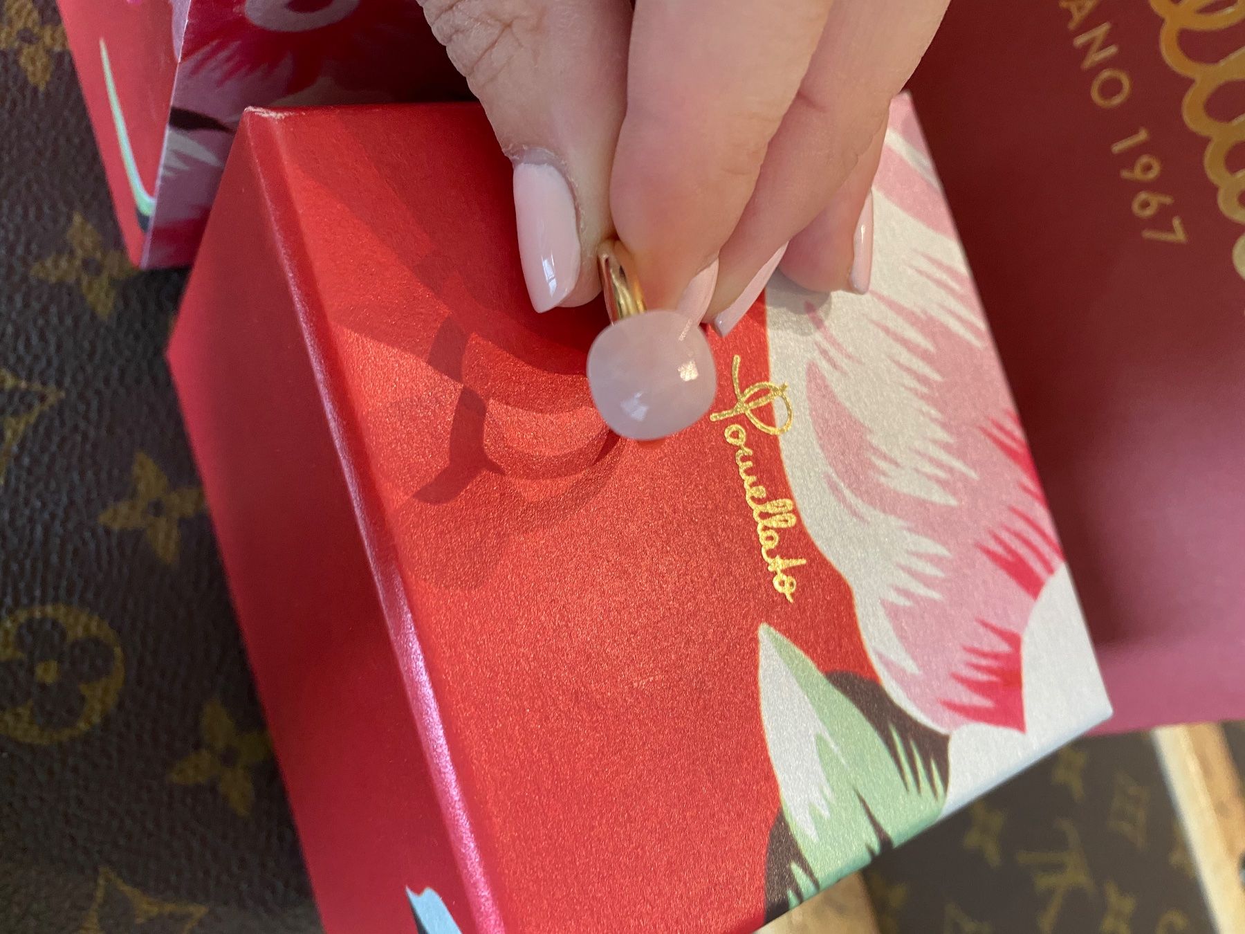 Anelli: Ring rosegold, pink Opal – Usato da Kilchberg ZH venduto da happyymee 2