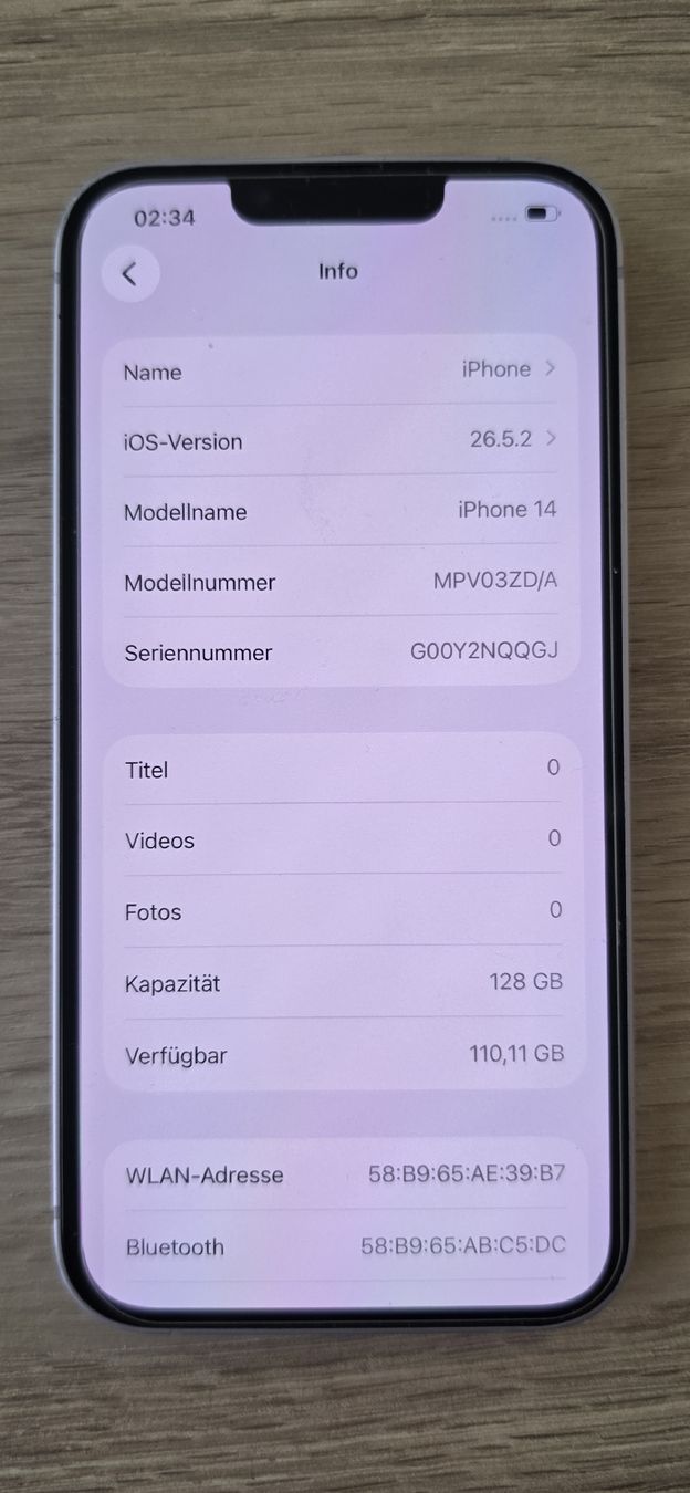Apple Handys / Smartphones: Iphone 14  – Gebraucht aus Zürich von merso01 3