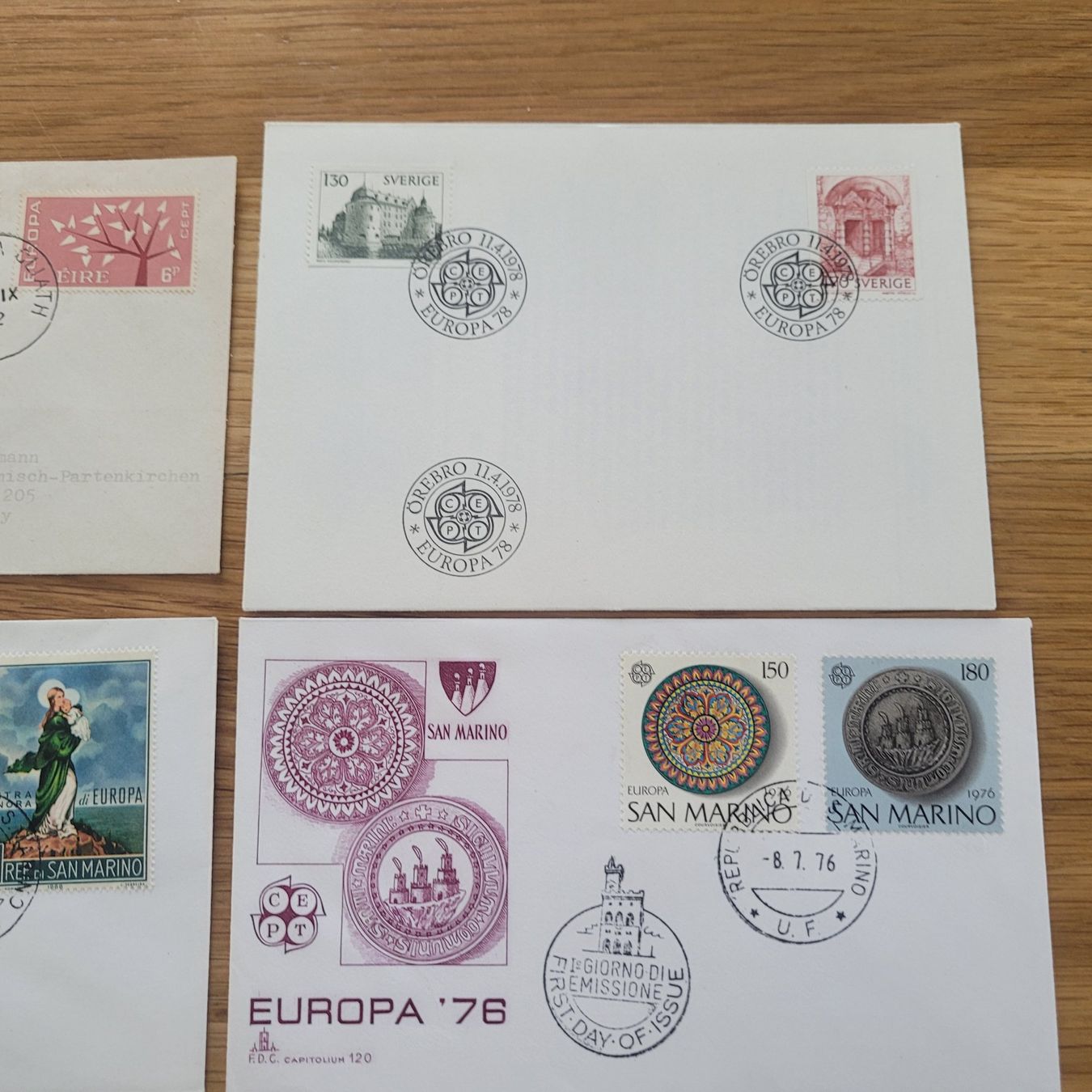 Tutti i francobolli: Lot FDC Europa – Usato da Biel/Bienne venduto da Destockweb 3