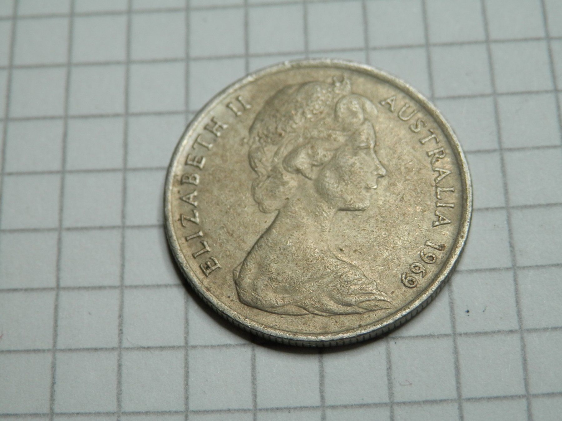 Tutti le monete: Australien 5 Cent, 1969 – Usato da Weiach venduto da weiach81