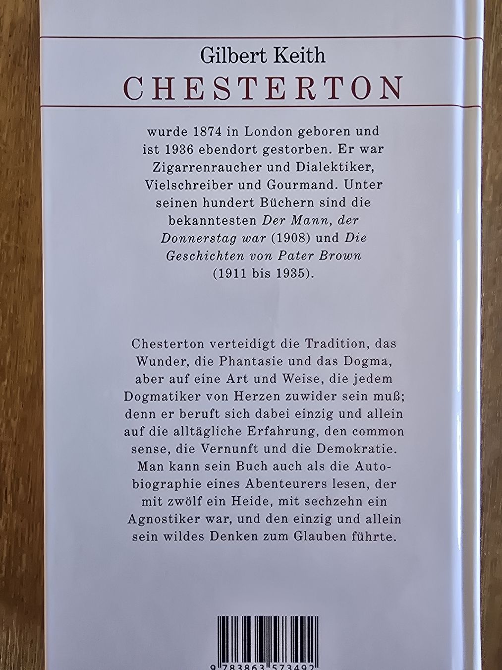 Libri: Orthodoxie von Chesterton – Nuovo (secondo la descrizione) da Zürich venduto da thisis4you 1