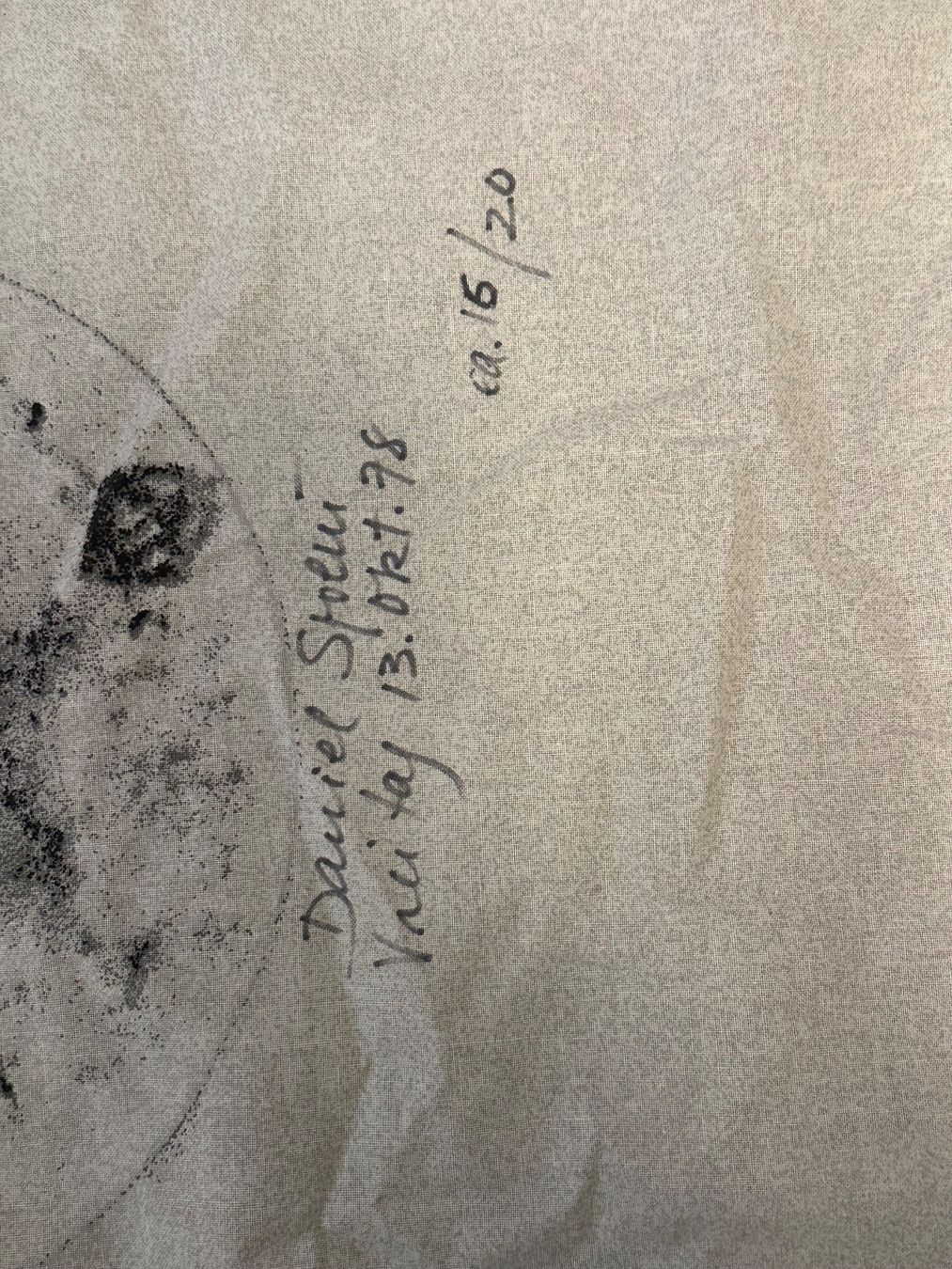 Stoffe: Daniel Spoerri Handsigniert – Neu (gemäss Beschreibung) aus Pfeffingen von cateringcompany 1