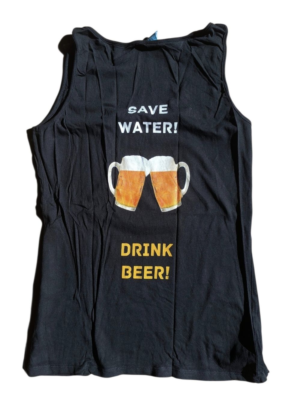 Tops: Damen Top Schwarz Bier Spruch – Neuf (Voir description) à Gettnau par Immortal_ 1