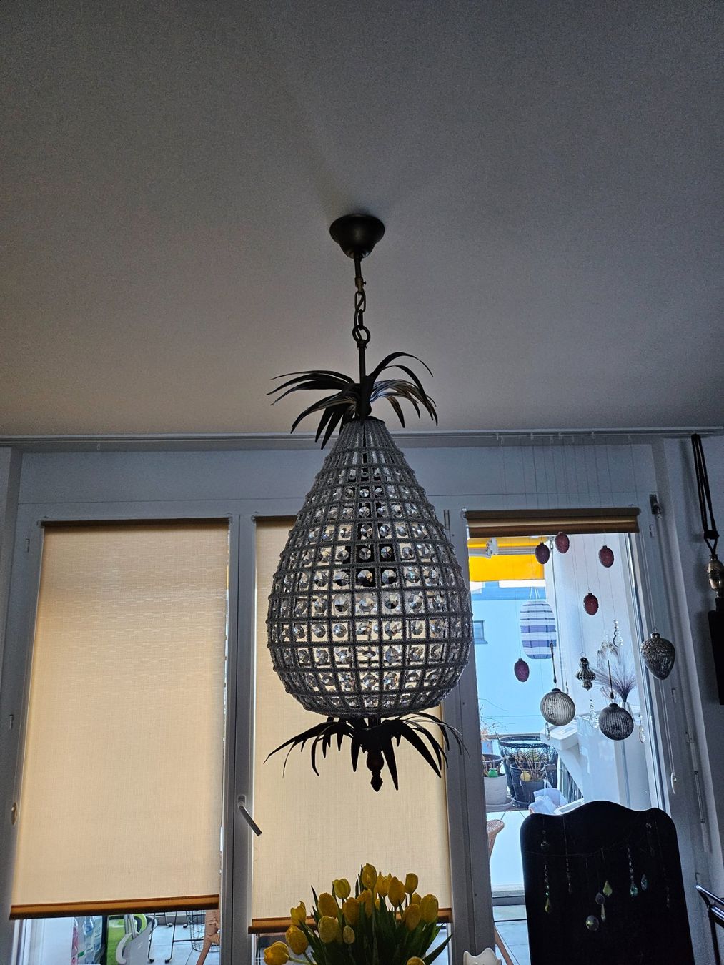 Lampadari & plafoniere: WUNDERSCHÖNER LEUCHTER IN ANANASFORM – Usato da Locarno venduto da ICARO8