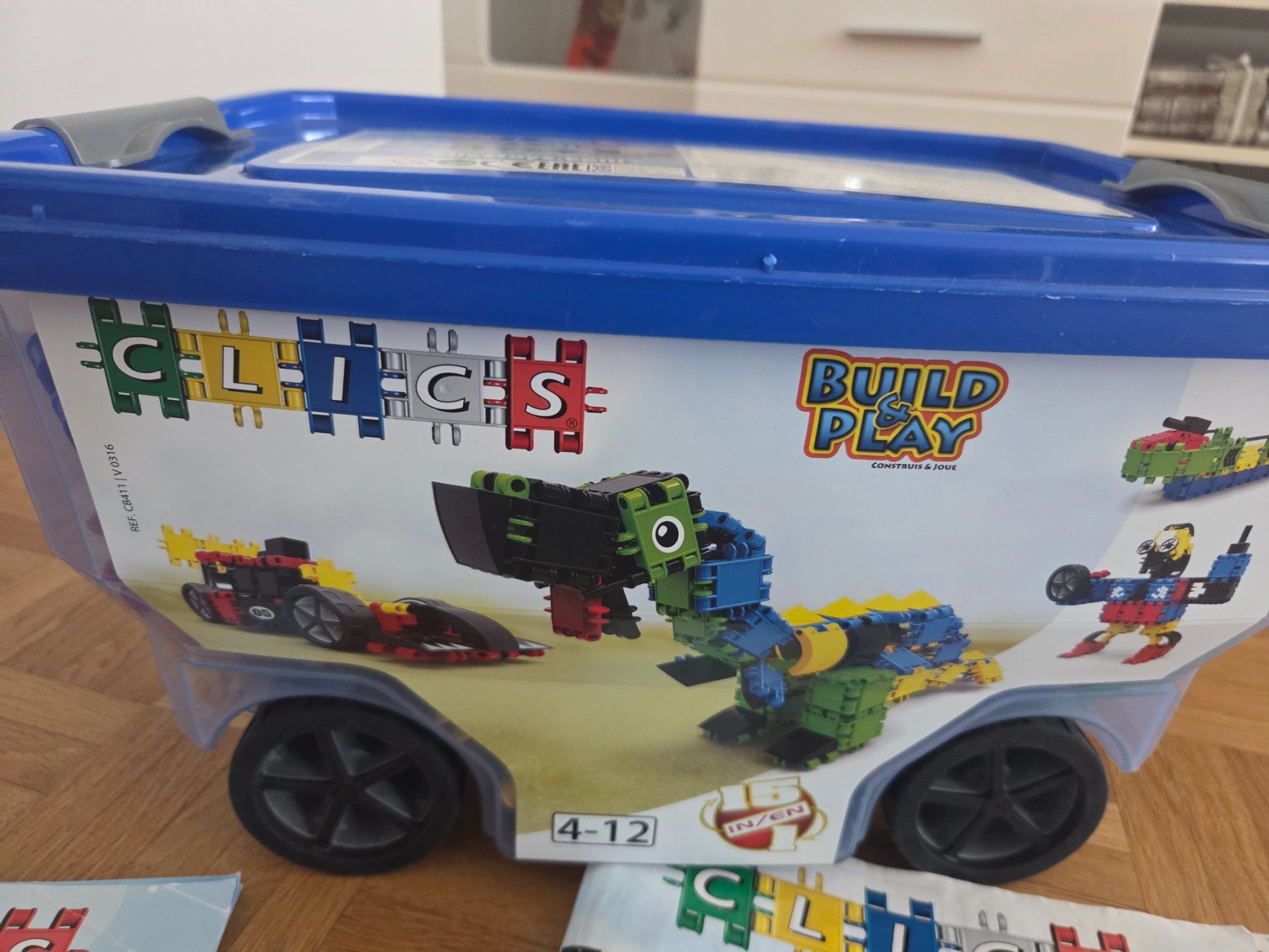 Clics Jouets: Clics Build&Play Rollerbox – D'occasion à Rudolfstetten par anjam81 4