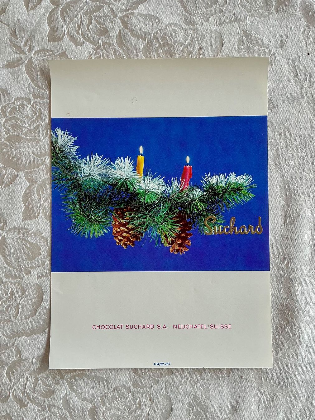 Timbres & points: CHOCOLAT SUCHARD UMSCHLAG – D'occasion à Zell LU par Silvermemory