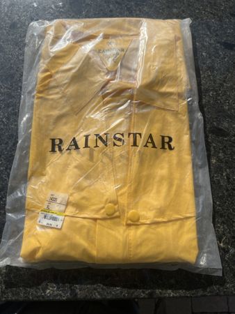 Regenjacke Rainstar Super, Gr. XL, Gelb, Top Zustand!