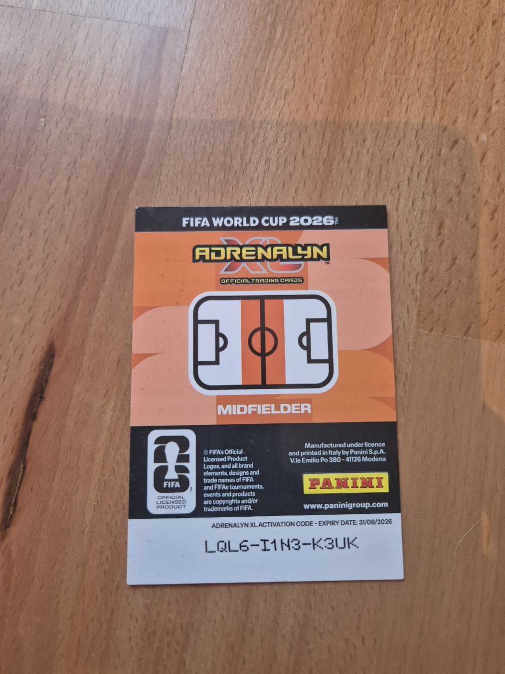 Panini Carte collezionabili: Panini Karte Limited Edition Vitinha – Usato da Tenniken venduto da sina8680 1