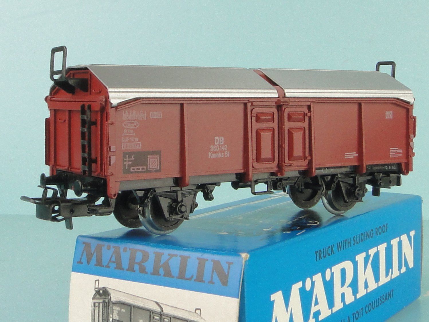 Märklin Trains électriques: Märklin 4619 Schiebedachwagen, NEU – D'occasion à Bülach par cann11 2
