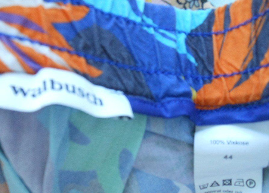 Walbusch Röcke: s.Masse Gr. 44 WALBUSCH bunter Sommerrock elastischer Bund – Gebraucht aus Basel von frausommerwind 2