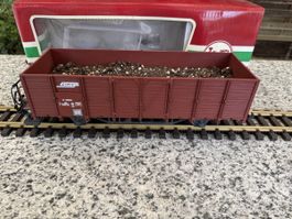 LGB RhB Hochbordwagen E 6603 mit Ladegut – Spur G