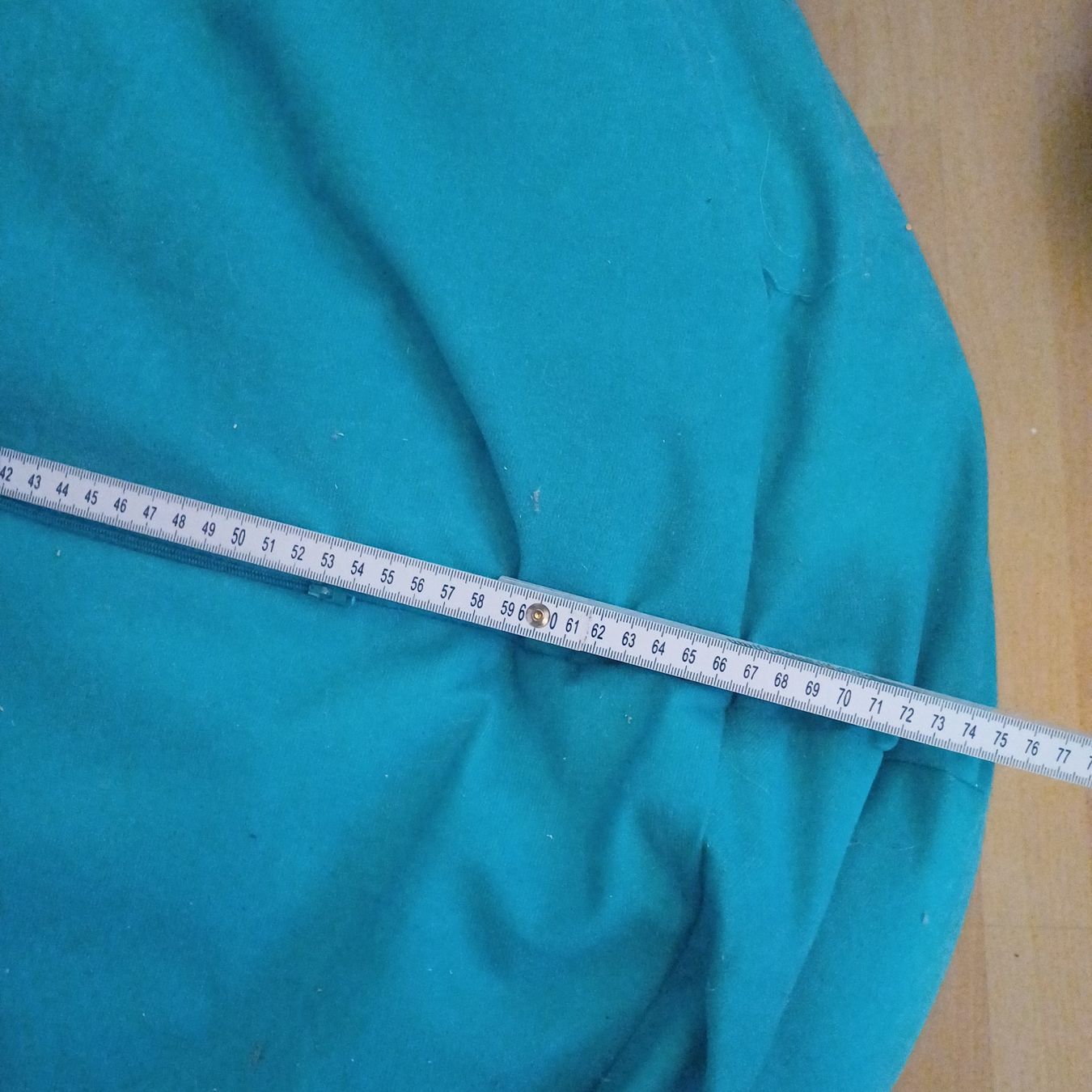 Sessel: Pouf géant turquoise, diamètre 100cm, bon état – Gebraucht aus Villeneuve VD von vog_yc5s 3