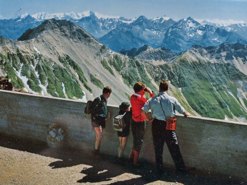 Cartoline postali: Ansichtskarte Lenzerheide-Valbella 1500m.ü.M, gel. 1969 – Usato da Wildhaus venduto da Hukwildhaus 2