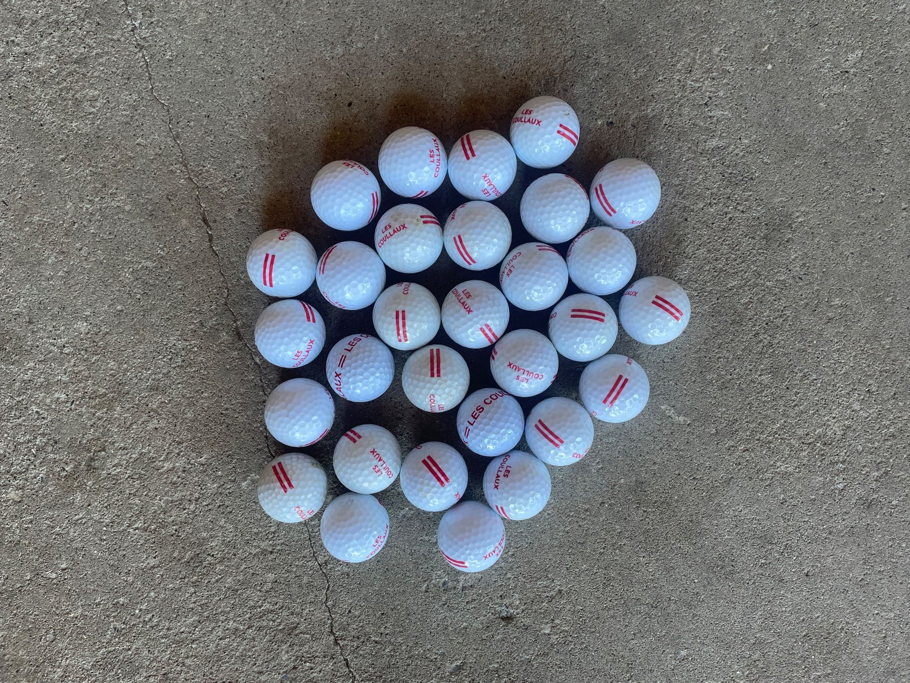 Bälle: 30 balles de golf – Gebraucht aus Monts-de-Corsier von mol_tf27