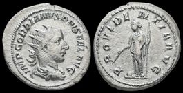 Römischer Silber-Antoninian – Gordian III (238–244 n. Chr.),
