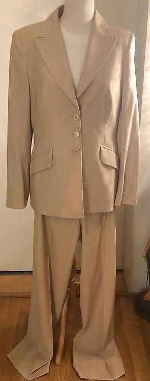 Completi & Tailleur: Escada Hosenanzug aus Wolle, Grösse 40 – Usato da Zürich venduto da Cds10