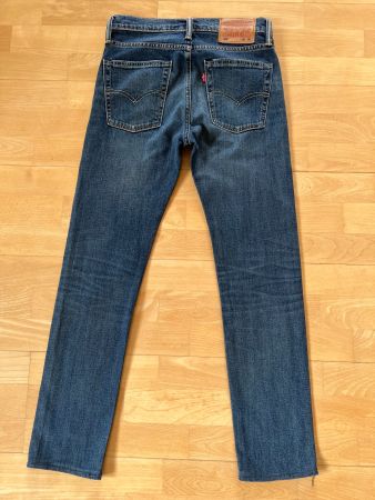 LEVI'S 510 Jeans in Gr. W28/gekürzt, Blau