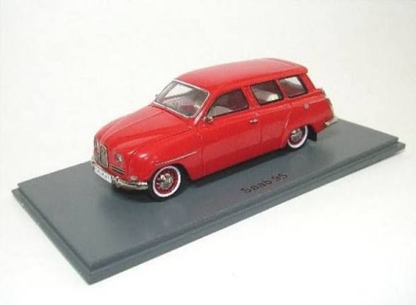 Saab Modellini d'auto: SAAB 95 ROT 1:43 NEI – Nuovo e nell'imballaggio originale da Suhr venduto da Moebelsiralfred 3