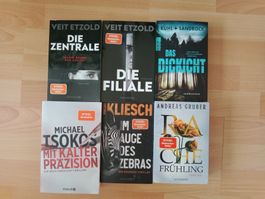 6x Krimis Krimi Thriller Psychothriller