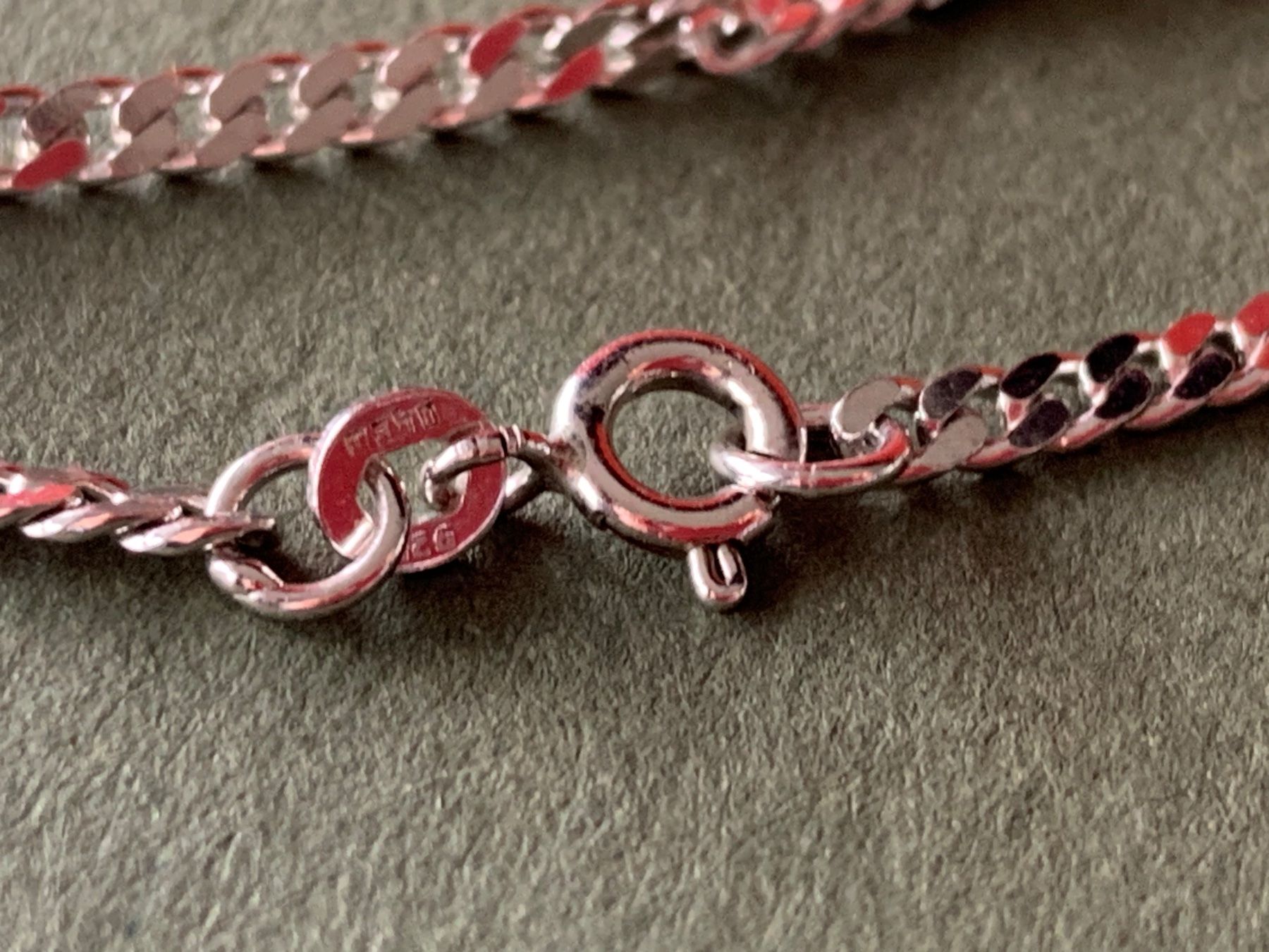 Armbänder & -reifen: Kinder-Namenskette (16 cm) silber – Gebraucht aus Laufen von Bellebellezza 8