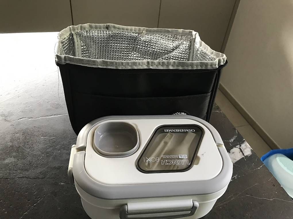 Contenitori & Simili: Lunch-Box mit Besteck und Suppenbox mit Isoliertasche – Usato da Maladers venduto da Brueni08