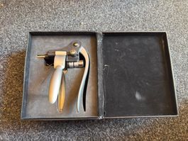 Hebelkorkenzieher mit Etui