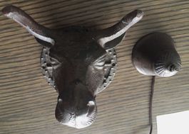 Tür Glocke Kuh, Guss, Scheune, Gartenhaus, Haustür, Geschenk