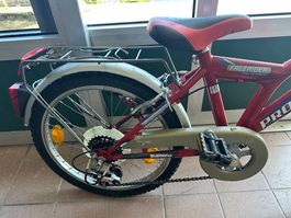 Bicicletta bambini Prophete Freerider rossa 20"