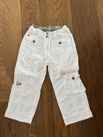 Coole weisse Cargohose Bondi Gr 152