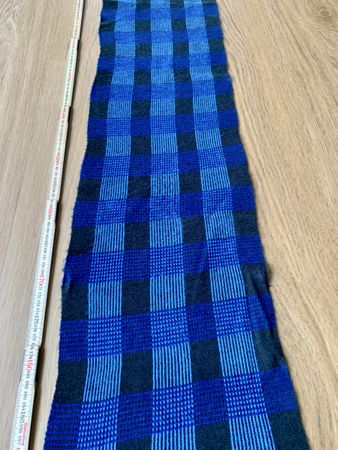 Écharpe Paul Kehl carreaux bleus