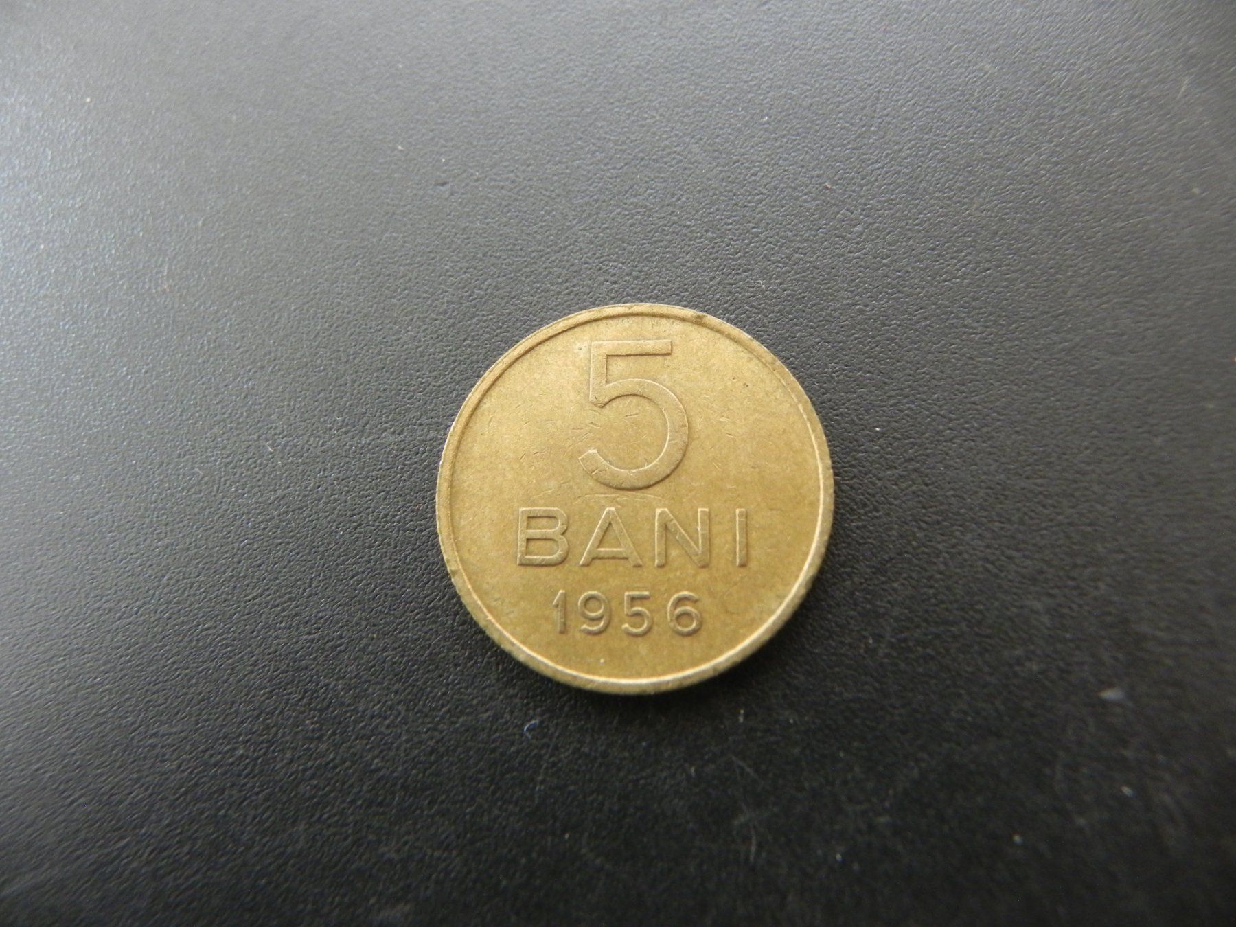 Tutti le monete: Rumänien 5 Bani 1956 – Usato da Biel/Bienne venduto da Gogolozi