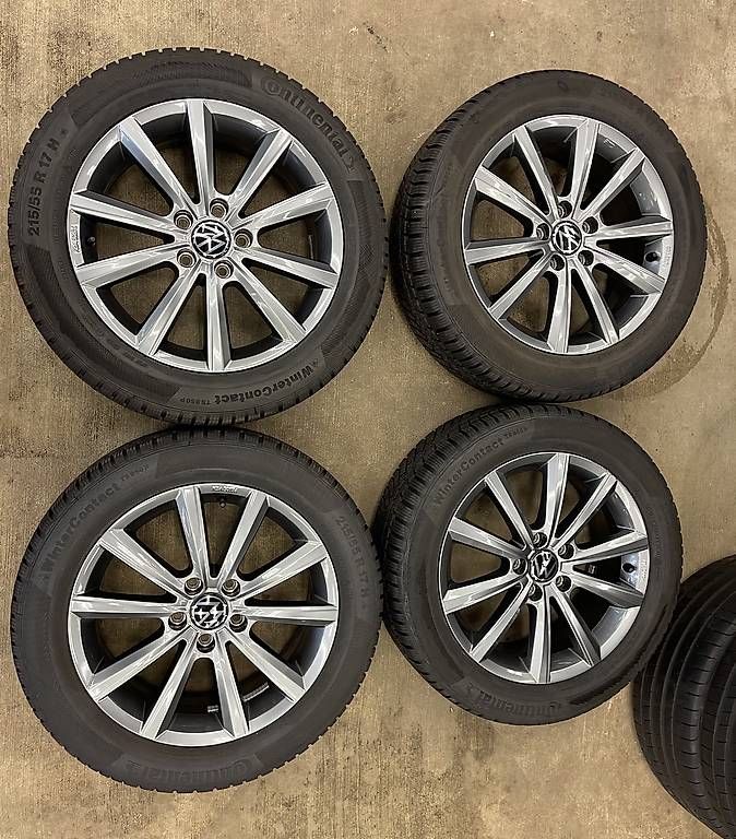 Pneus & Kompletträder: Original VW Passat Winterräder 17 Zoll  – Gebraucht aus Aarau von Avdyli1 9