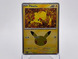 30 Jahre - Pikachu  (30C 35) - DE