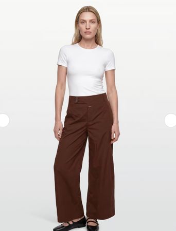 Closed weite leichte Hose braun 26 Sommerhose Luna
