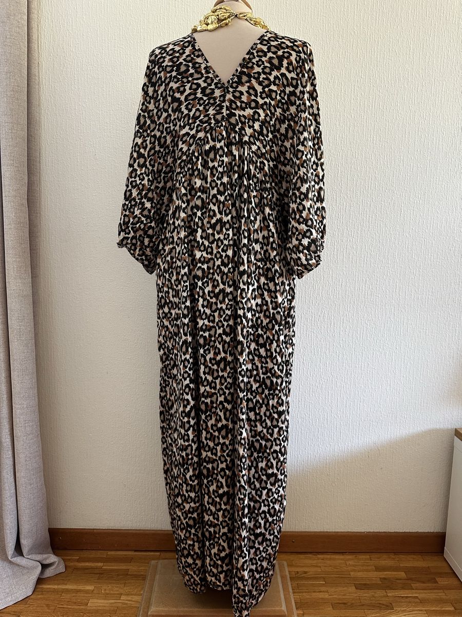 Kleider: Robe longue imprimé léopard 100% Viscose – Gebraucht aus Châtelaine von Alexandra.jankowski 3