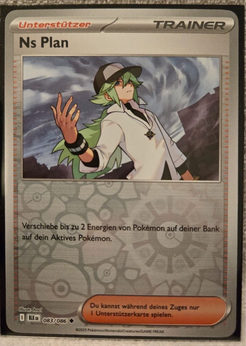 Cartoline: Pokemon Ns Plan Promo Reverse 83 (Schwarze Blitze) – Nuovo (secondo la descrizione) da Winterthur venduto da Bursa.16