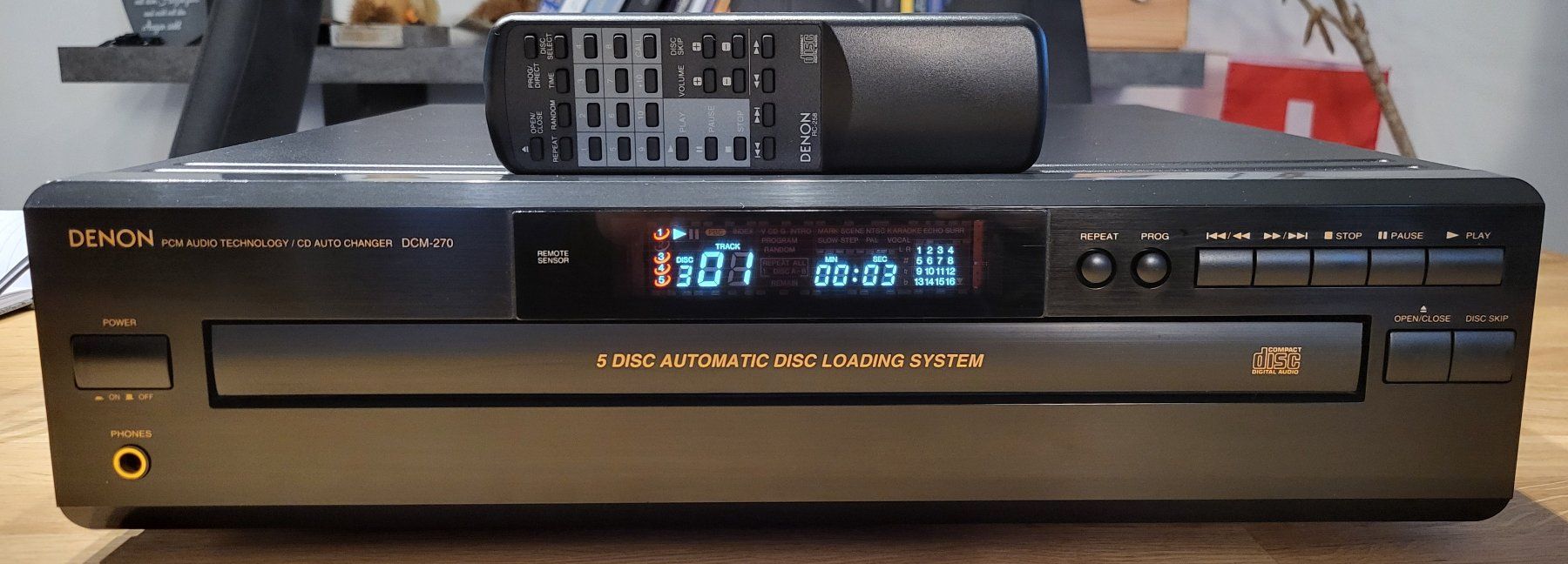 Denon Multimediaplayer & Streamer: wertiger CD Wechsler Denon mit Fernbedienung – Gebraucht aus Weinfelden von Zebi22 2