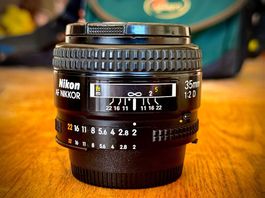 Objectif Nikon 35 mm