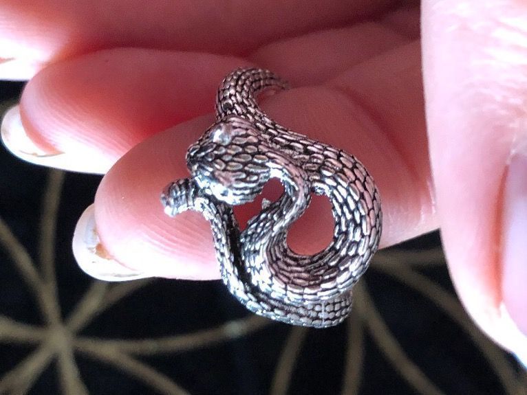 Ringe: Ring mit Schlange (One Size) / Nr. 28 – Neu (gemäss Beschreibung) aus Gams von Mariawicca 4
