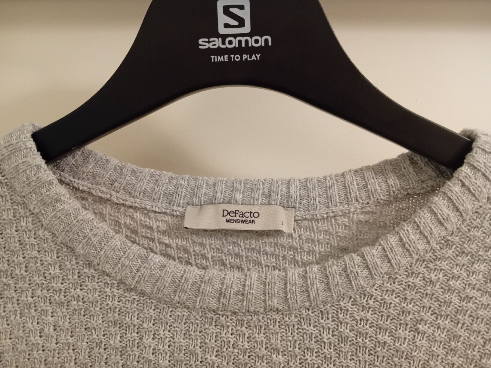Pulls & Sweat-shirts: 🔥 DEFACTO HERREN STRICKPULLOVER HELLGRAU PULLOVER HERBST – Neuf (Voir description) à Effretikon par SEMOUNA 2