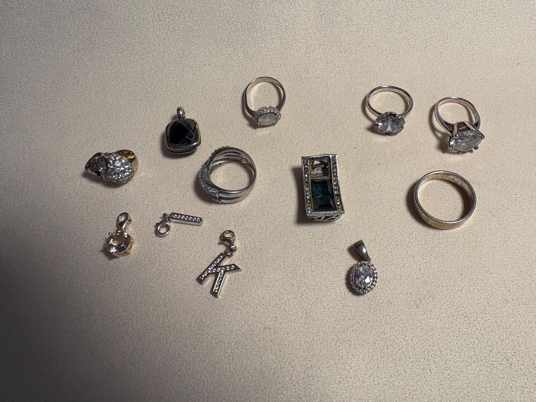 Altri gioielli: 50 Gramm 925 Silberschmuck gemischt – Usato da St. Peterzell venduto da verena40 7