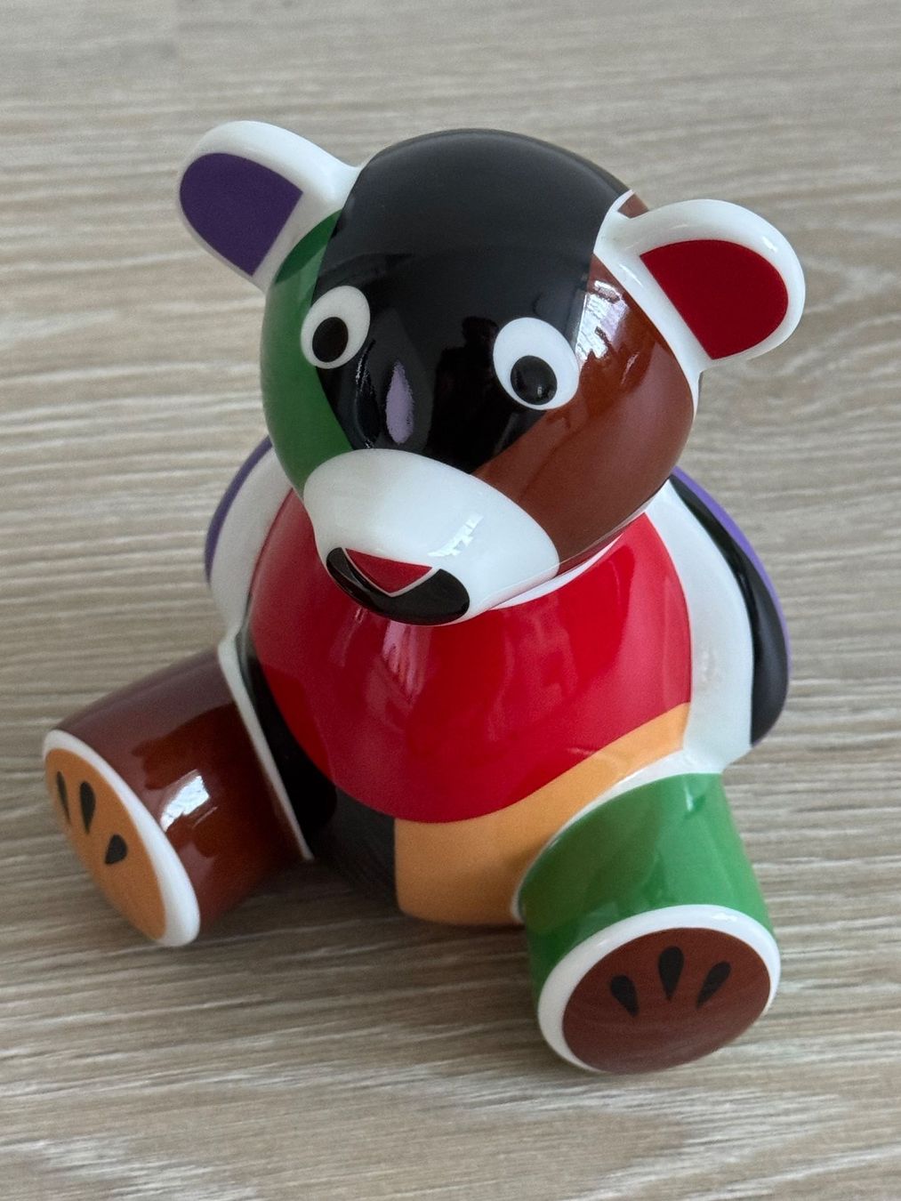 Salvadanai: Teddybär Spardose Kässeli Patchwork-Stil – Nuovo (secondo la descrizione) da Effretikon venduto da Vinci7