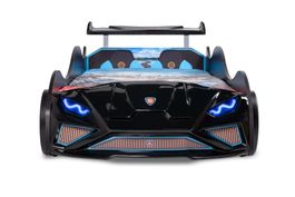 Autobett - Kinderbett Lambo RS-1 Black - Carbed