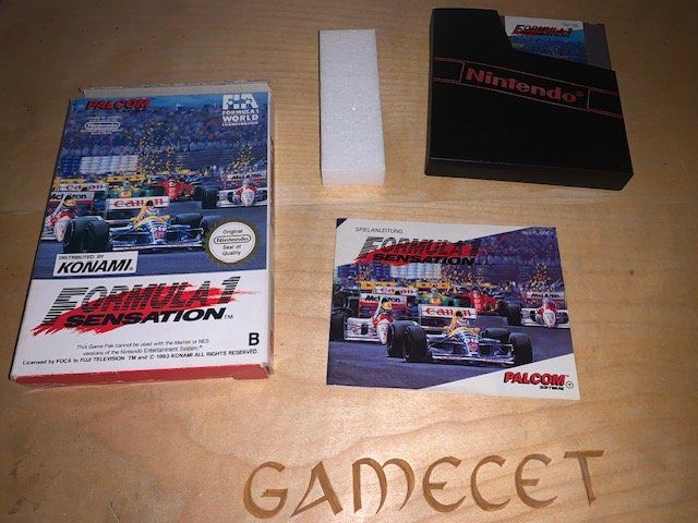 Nintendo Giochi: Formula 1 Sensation Nintendo NES PAL-B – Usato da Steinach venduto da Gamecet 2