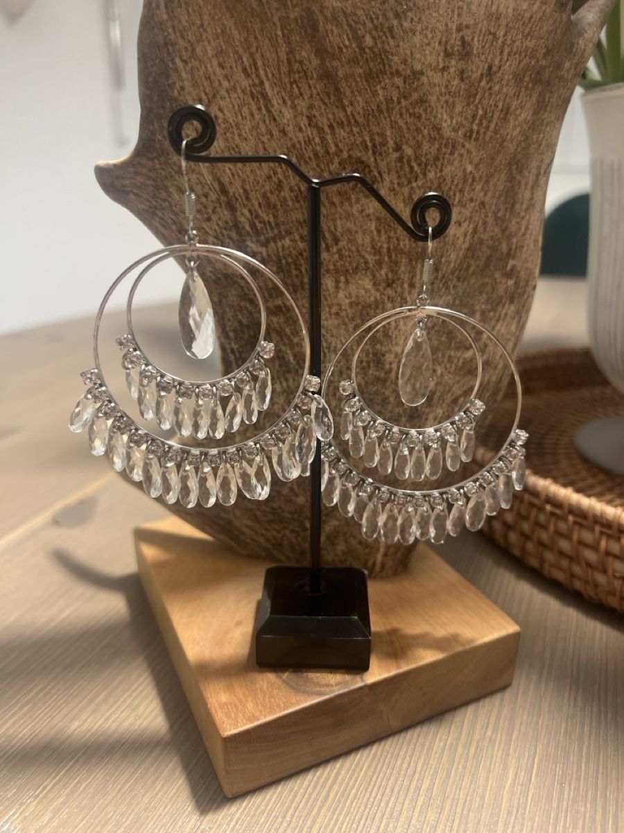 Orecchini pendenti & Orecchini a lobo: Funkelnde Ohrringe – Usato da Seon venduto da Sunny-Schmuck78