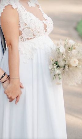 Hochzeitskleid für Schwangere
