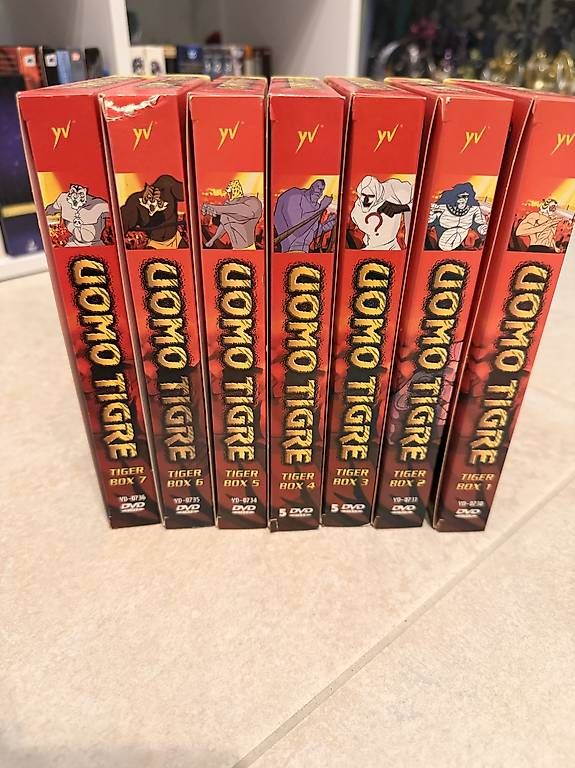 Comics: Tiger Mask - uomo tigre série complète  – Gebraucht aus Vuarrens von italorico