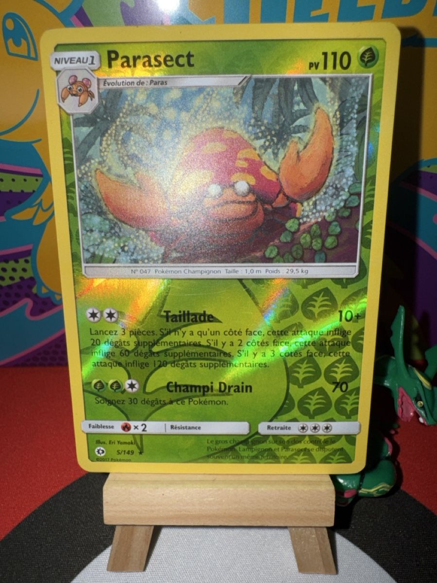 Pokémon Sammelbilder & Trading cards: POKÉMON / Parasect / Sun & Moon / Reverse 🇫🇷  – Gebraucht aus Herzogenbuchsee von TCG-High-Quality 1