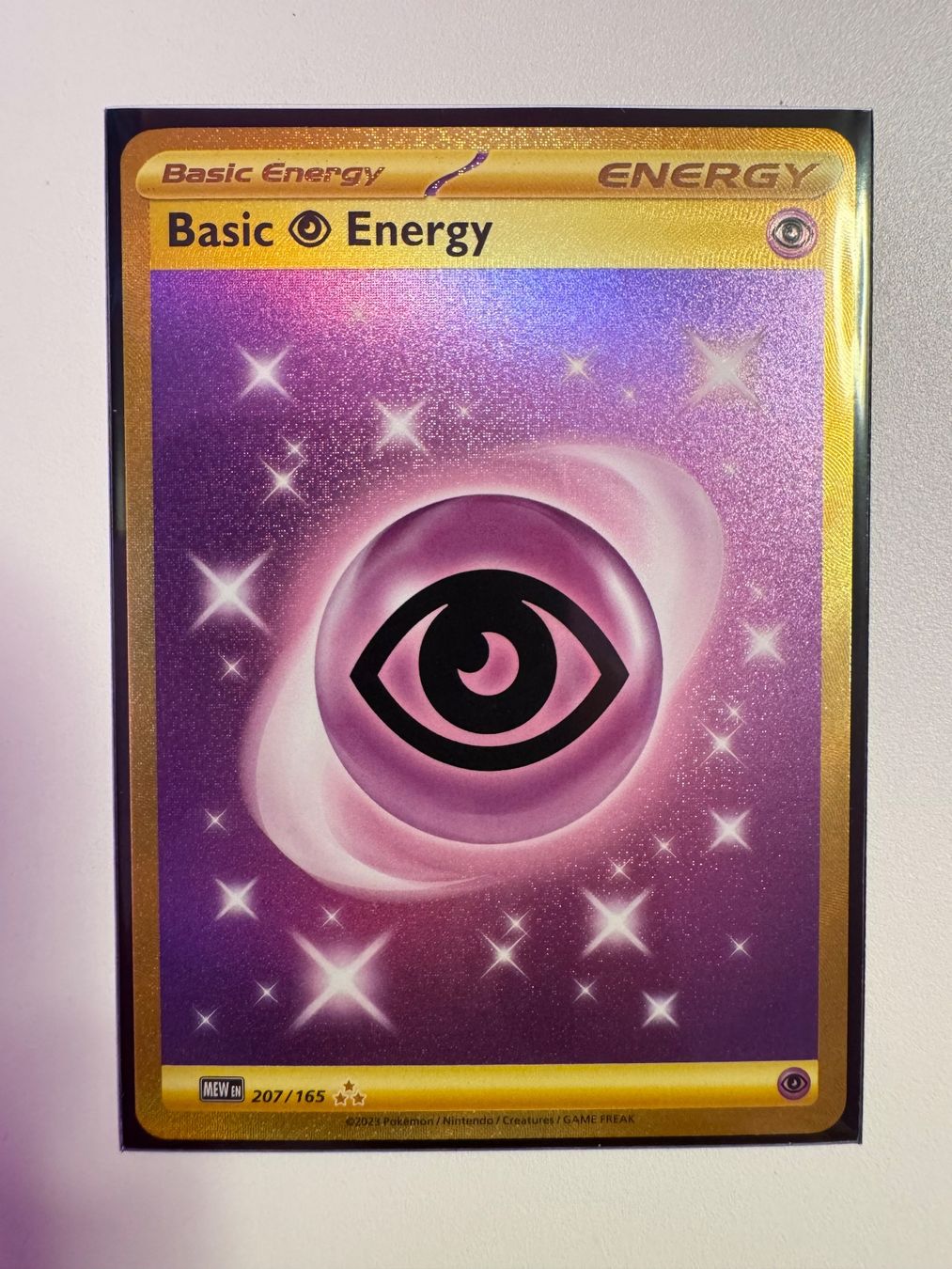 Pokémon Carte collezionabili: Basic Psychic Energy 207/165 – Nuovo (secondo la descrizione) da Winterthur venduto da hershanking