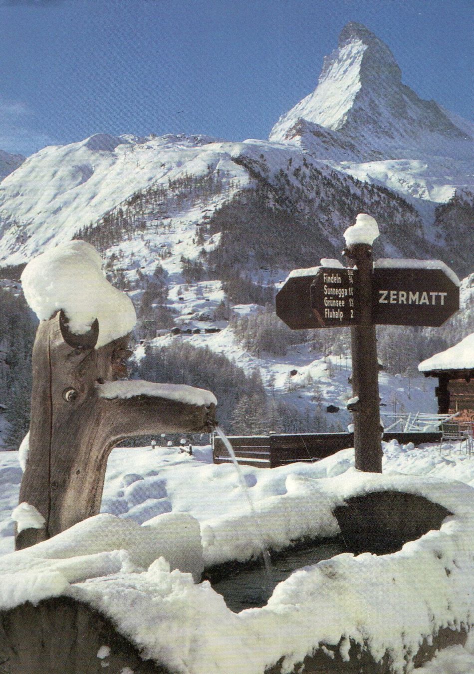 Cartoline postali: Winkelmatten bei Zermatt – Usato da Melano venduto da pisonsdro